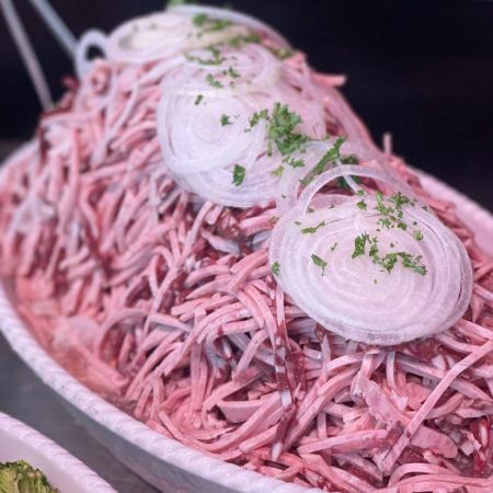 Wurstsalat / Salate der Metzgerei Schneider Pliezhausen