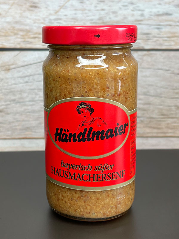 Händlmaier Senf 200ml - perfekt zur Weißwurst von der Metzgerei Schneider Pliezhausen