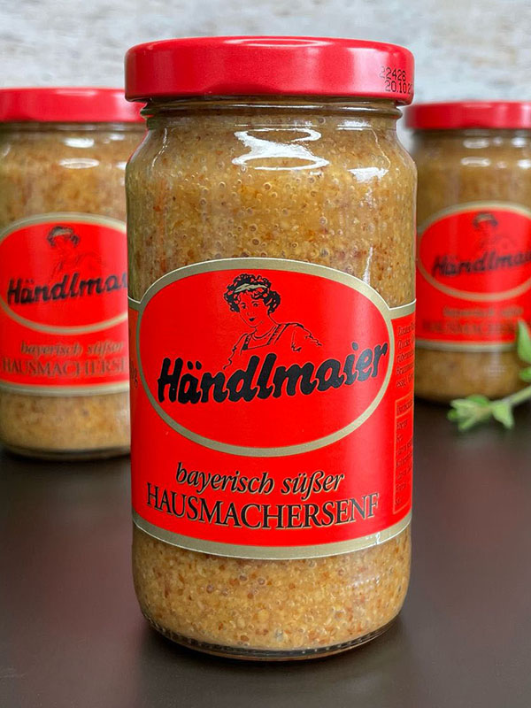 Händlmaier Senf 100 und 200ml - perfekt zur Weißwurst von der Metzgerei Schneider Pliezhausen