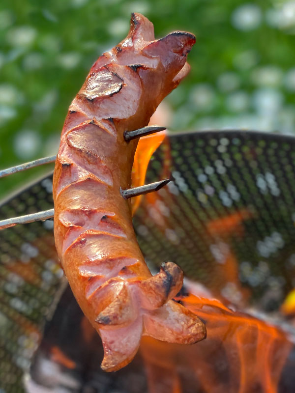 Rote Wurst - perfekt zum Grillen - 3er-Pack oder 10er-Pack von der Metzgerei Schneider Pliezhausen