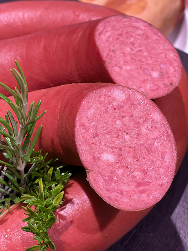 Krakauer im Anschnitt von der Metzgerei Schneider Pliezhausen