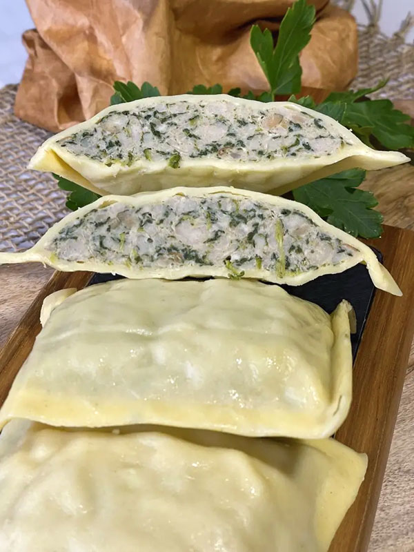 Spinat-Maultaschen von der Metzgerei Schneider Pliezhausen