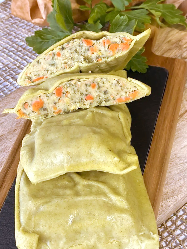 Vegetarische Gemüsemaultaschen 4 Stück von der Metzgerei Schneider Pliezhausen