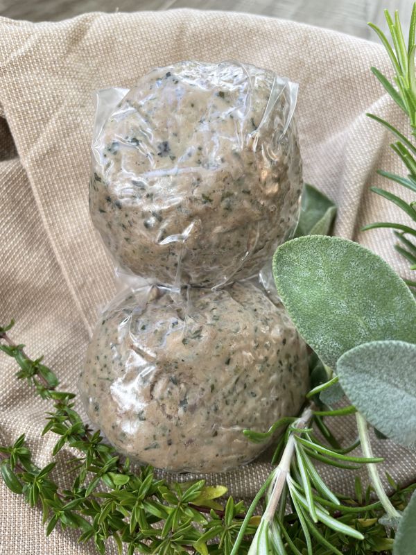 Leberknödel verpackt von der Metzgerei Schneider Pliezhausen