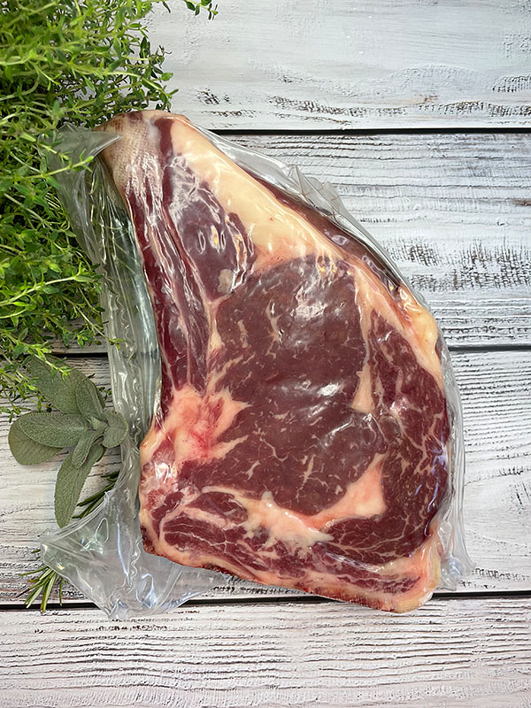 Ochsen-Kotelett – kräftig im Geschmack, zart im Biss - 1 Stück (1000g)