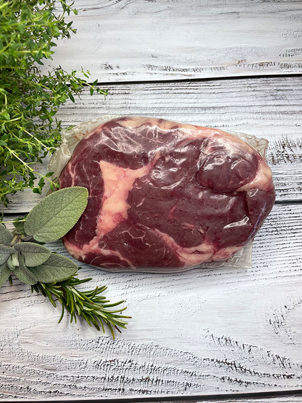 Rib-Eye-Steak – zart, saftig und voller Aroma. 1 Stück (300g - verpackt). Fleisch von der Metzgerei Schneider Pliezhausen
