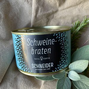 Schweinebraten - 400g in der Dose - von der Metzgerei Schneider Pliezhausen