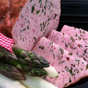 Bärlauch-Fleischkäse