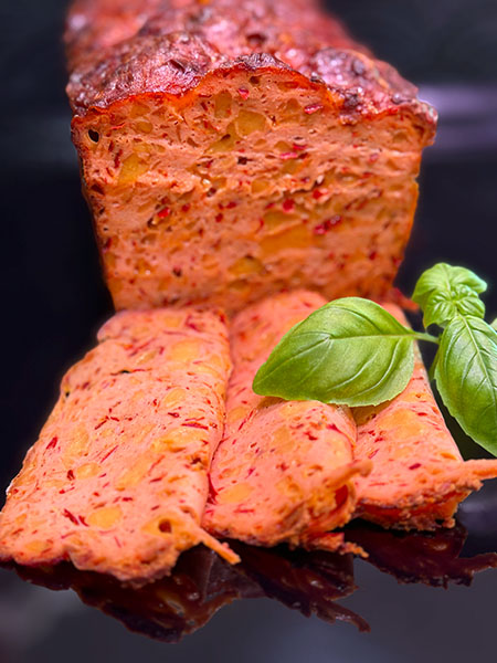Fleischkäse mit Chili und Cheddar – würzig, leicht scharf und extra saftig. Für alle, die es intensiver mögen.