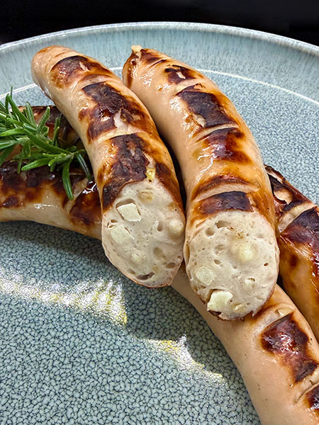 Apfel-Röstzwiebel-Bratwurst