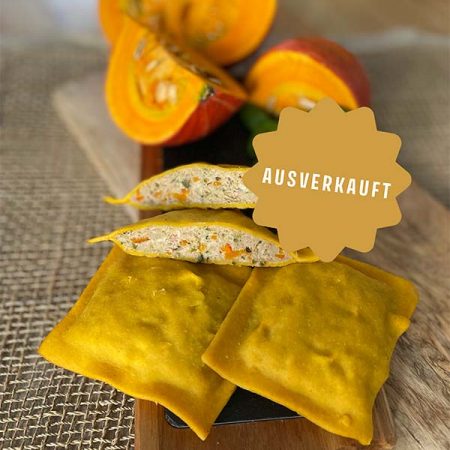 Kürbis-Maultaschen – herbstliche Fleischmaultaschen mit feiner Kürbisnote