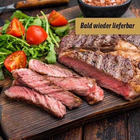 Rib-Eye-Steak – zart, saftig und voller Aroma. 1 Stück (300g – verpackt). Fleisch von der Metzgerei Schneider Pliezhausen